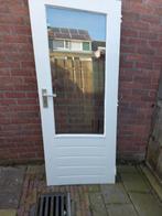 Hardhouten achterdeur / schuurdeur, Ophalen, Gebruikt, 80 tot 100 cm, Buitendeur