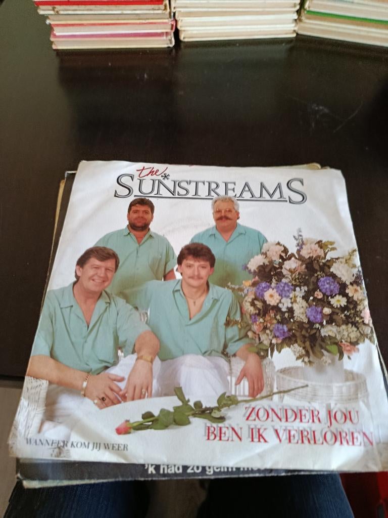 The Sunstreams - Zonder Jou Ben Ik Verloren single, Cd's en Dvd's, Vinyl Singles, Ophalen of Verzenden