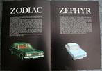 Ford Zephyr + Zodiac Engelse folder uit 1955, Ophalen of Verzenden, Zo goed als nieuw, Auto's