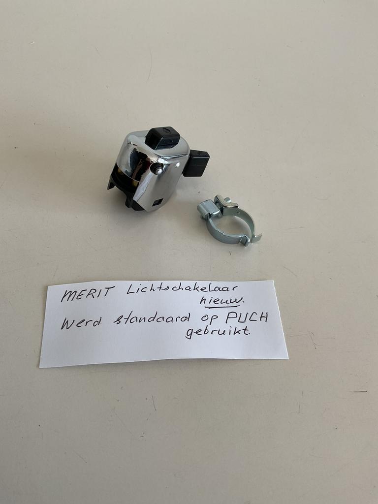 MERIT lichtschakelaar  NIEUW. Voor o.a. PUCH, Fietsen en Brommers, Ophalen of Verzenden, Nieuw, Overige typen, Puch