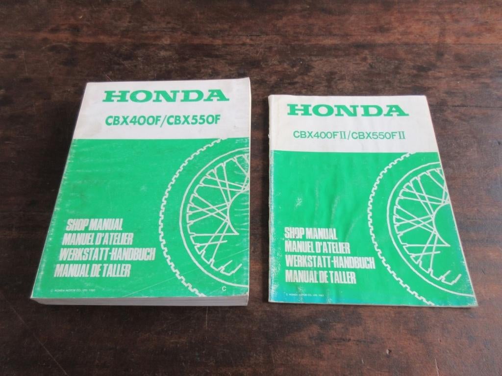 Honda CBX400F CBX500F CBX550FII CBX400FII werkplaatshandboek, Ophalen of Verzenden, Honda