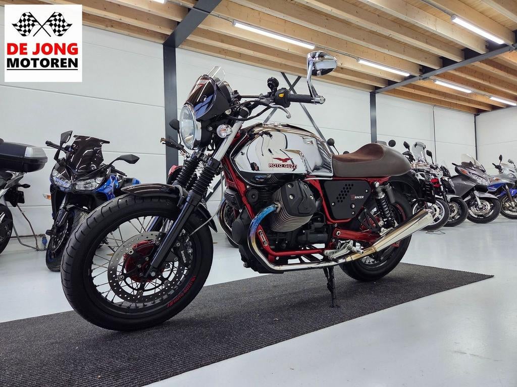 SCHITTERENDE MOTO GUZZI V7 RACER 2014 | HD-VIDEO!!, 2 cilinders, 744 cc, Motorrijbewijs A, Bedrijf