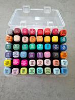 Twin tip markers 48 stuks, Hobby en Vrije tijd, Tekenen, Ophalen