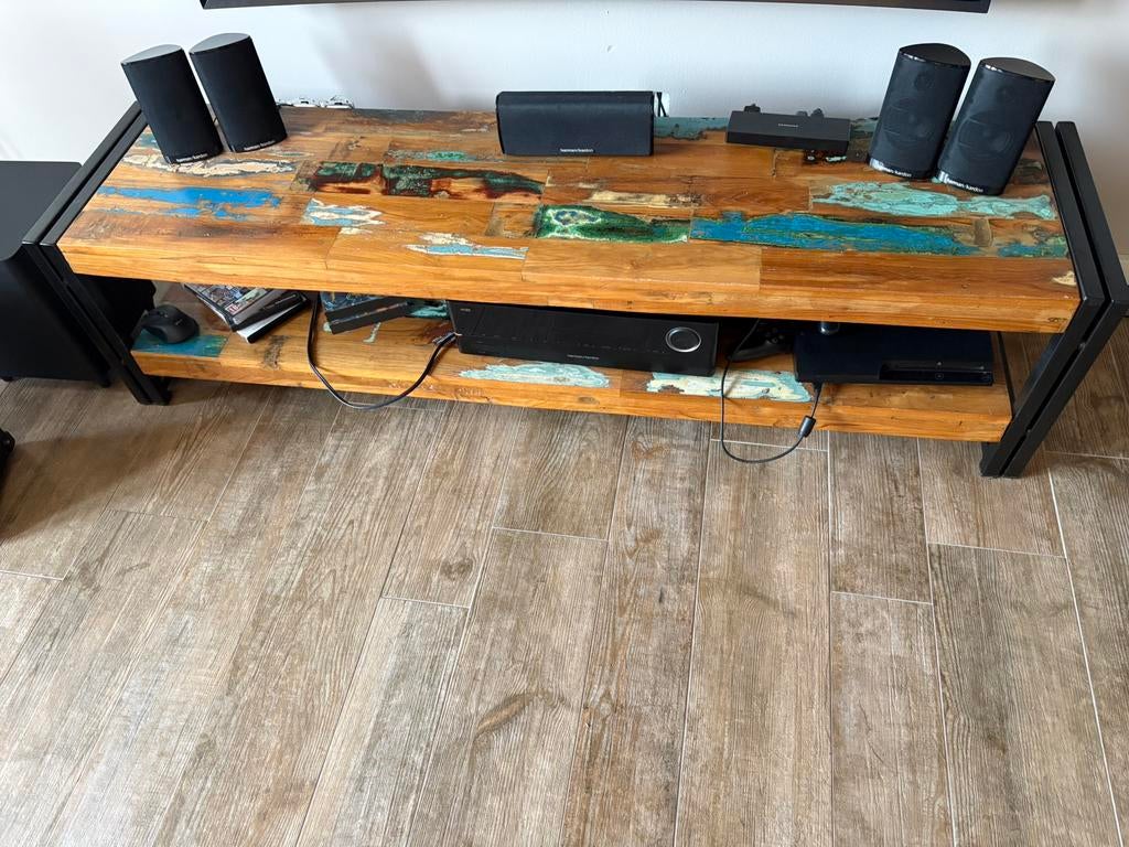 TV meubel 160x40x40cm lxdxh, Ophalen, Zo goed als nieuw, 25 tot 50 cm, Minder dan 100 cm