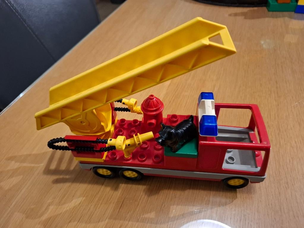 Duplo brandweerauto 2691, Ophalen, Gebruikt, Duplo