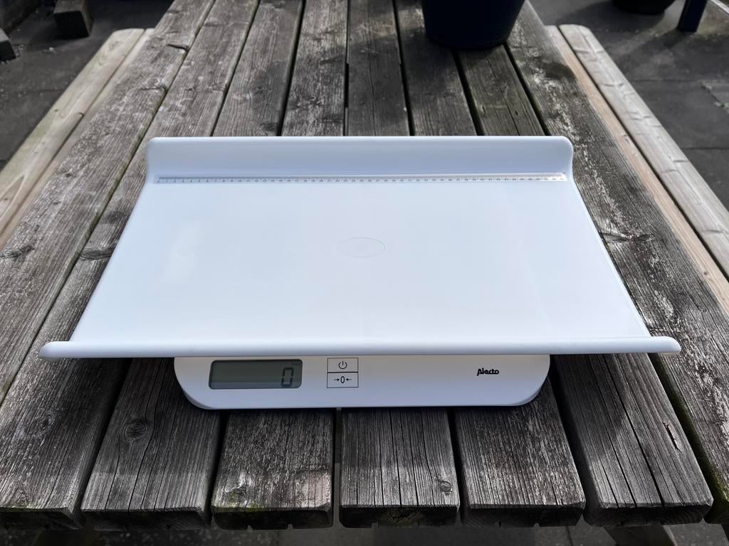 Alecto babyweegschaal BC-10, Ophalen, Gebruikt, 1 tot 500 gram, Digitaal