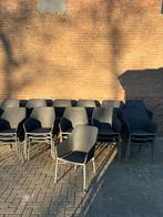 Partij 40 stapelbare terrasstoelen - ideaal voor horeca, Tuin en Terras, Tuinstoelen, Gebruikt, Meubels, Textileen, Meubels