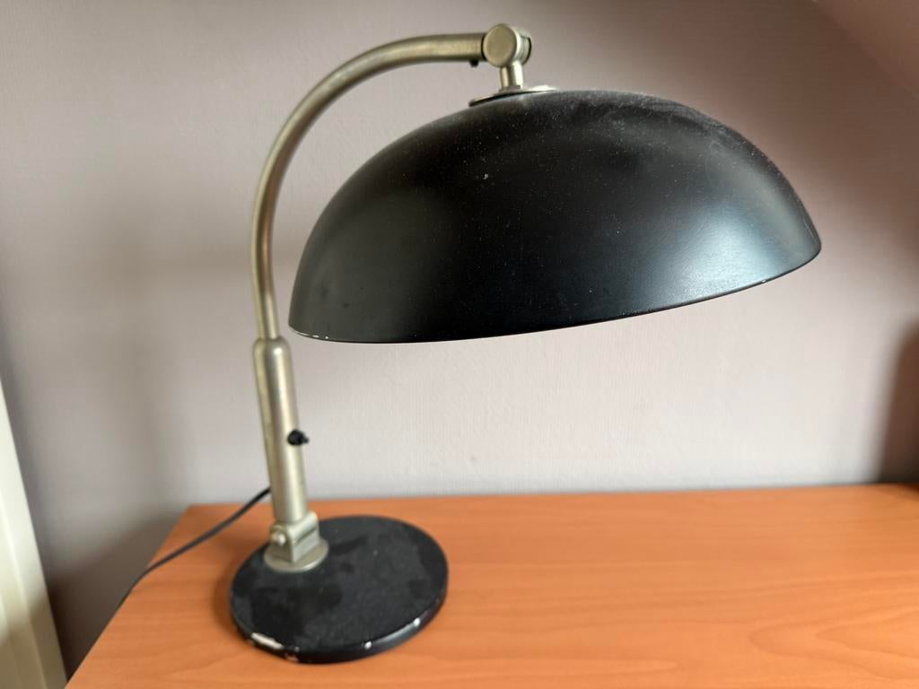 Vintage Hala Burolamp (Herman Busguet) Model 144, Ophalen of Verzenden, Zo goed als nieuw, Minder dan 50 cm