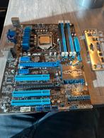ASUS PBH77-V LE Moederbord met Intel Core i7 2600 processor, Ophalen of Verzenden, Gebruikt, Intel, DDR3