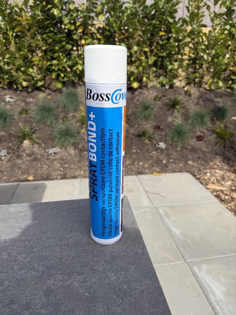 EPDM spuitlijm 750 ml Bosscover (16 STUKS), Overige materialen, Zwart, Nieuw, Ophalen of Verzenden