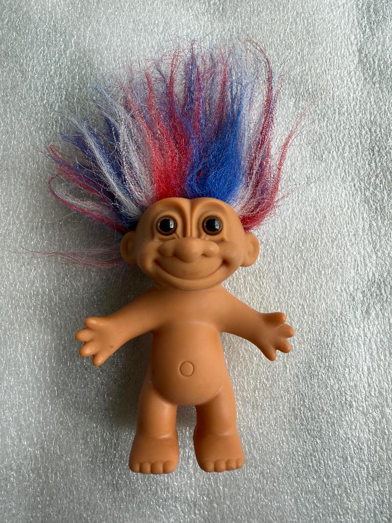 Vintage Troll jaren 80 Russ leuk voor WK Koningsdag Retro, Verzamelen, Ophalen of Verzenden, Gebruikt