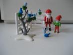playmobil set winter kerstman met hulpelf bij vogeltjes, Kinderen en Baby's, Speelgoed | Playmobil, Ophalen of Verzenden, Zo goed als nieuw