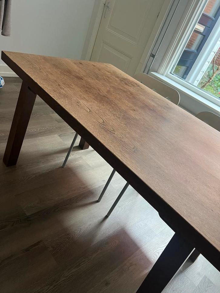 Eettafel( 🔈Urgent), Huis en Inrichting, Tafels | Eettafels, Gebruikt, 50 tot 100 cm, 150 tot 200 cm, Vier personen, Rechthoekig