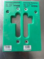 Freesmallen Sluitplaat 247WOOD, Doe-het-zelf en Verbouw, Ophalen of Verzenden, Zo goed als nieuw