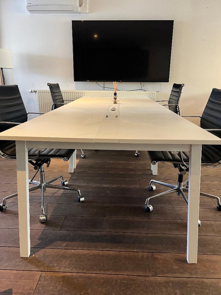 2x IKEA Vergadertafel (Mittzon), Huis en Inrichting, Bureaus, Zo goed als nieuw, Overige typen, IKEA, Modern, Spaanplaat of MDF