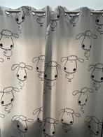 Gordijnen kinderkamer met schaapjes, Kinderen en Baby's, Kinderkamer | Inrichting en Decoratie, Ophalen, Gebruikt, Gordijnen of Lamellen