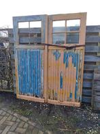 Oude tuindeuren H212 x B174, Tuin en Terras, Schuttingen, Minder dan 3 meter, Ophalen of Verzenden, Hout, 1 tot 2 meter