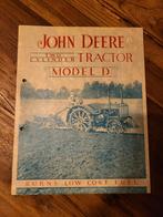 tractor folder John Deere tractor model D, Ophalen of Verzenden, Zo goed als nieuw