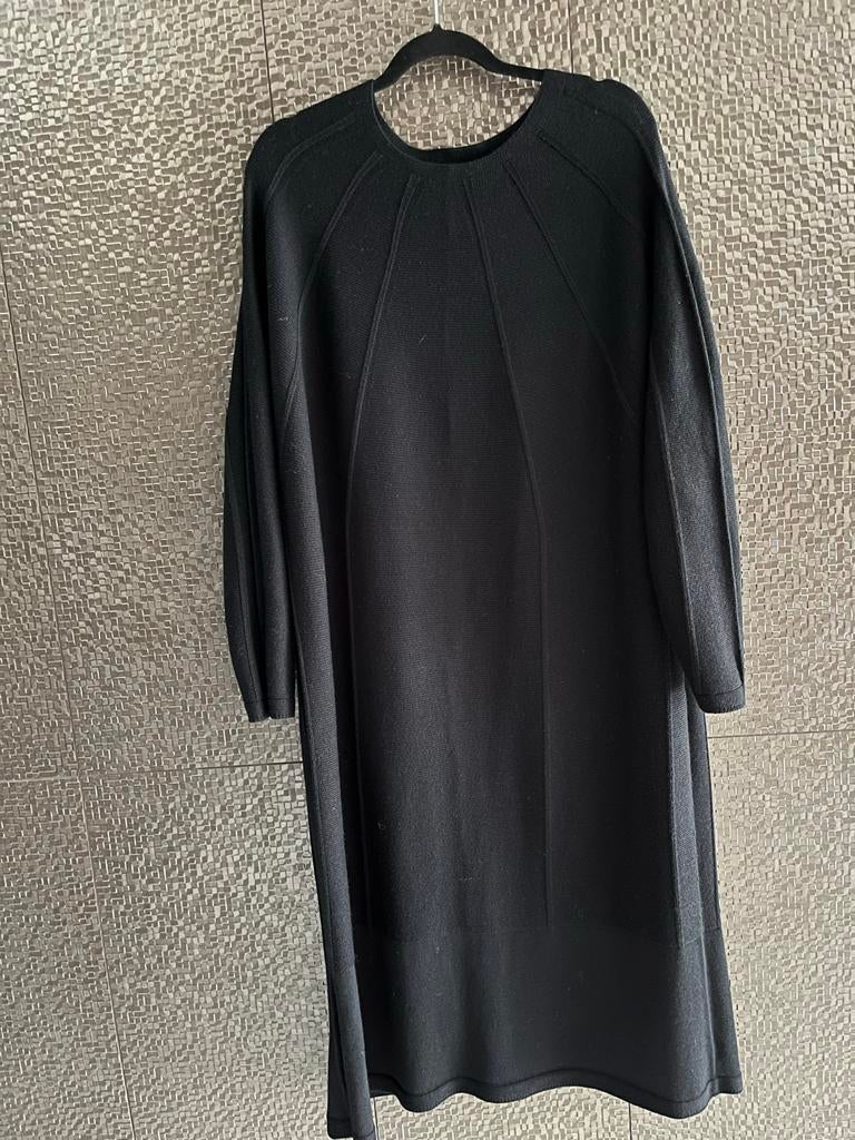 Marina Rinaldi Persona Wolblend jurk XL, Verzenden, Zwart, Maat 46/48 (XL) of groter, Zo goed als nieuw
