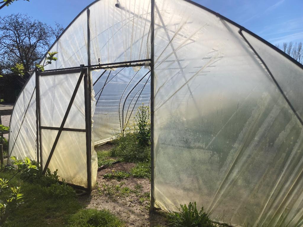 Tunnelkas, Tuin en Terras, Kassen, Gebruikt, Folie, Kweekkas, Ophalen