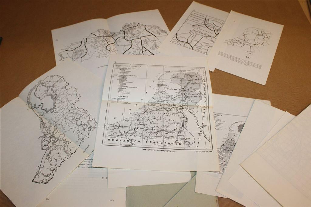 Dialectindeling & Structuurgeografie — Groningen 1970, Ophalen of Verzenden, Gelezen