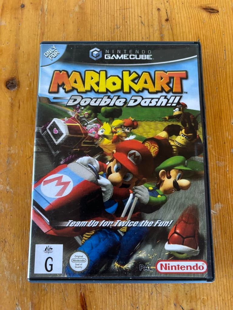 Mario Kart Double Dash Nintendo Gamecube, Spelcomputers en Games, Gebruikt, Racen en Vliegen, Eén computer, Ophalen of Verzenden