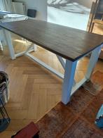 Handgemaakte houten tafel - Robuust en stijlvol, Ophalen of Verzenden, Rechthoekig, 50 tot 100 cm, Landelijk, Modern