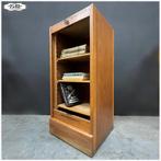 Vintage roldeurkastje Kast Archiefkastje, Ophalen, Minder dan 50 cm, Gebruikt, Vintage Officestijl