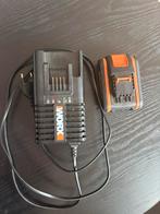 Worx accu + lader, Ophalen, Gebruikt