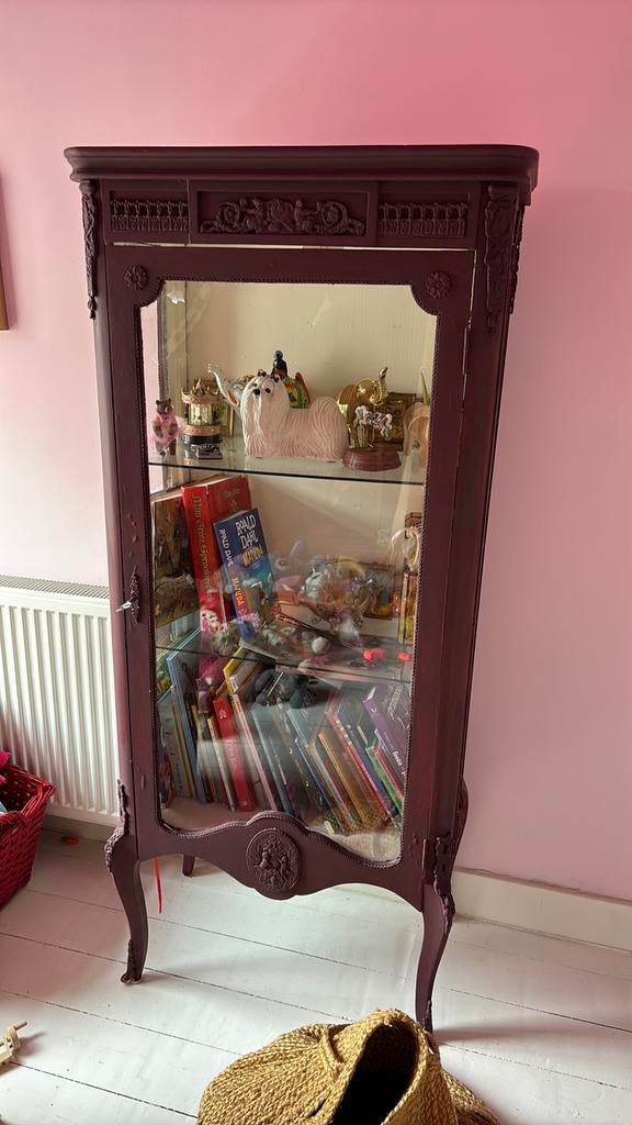 Vitrine kast, Ophalen, Rechthoekig