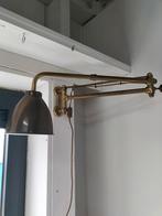 Vintage Messing Scheepslamp / Kaartleeslamp - Uitschuifbaar, Ophalen of Verzenden, Geen, Geen, Geen