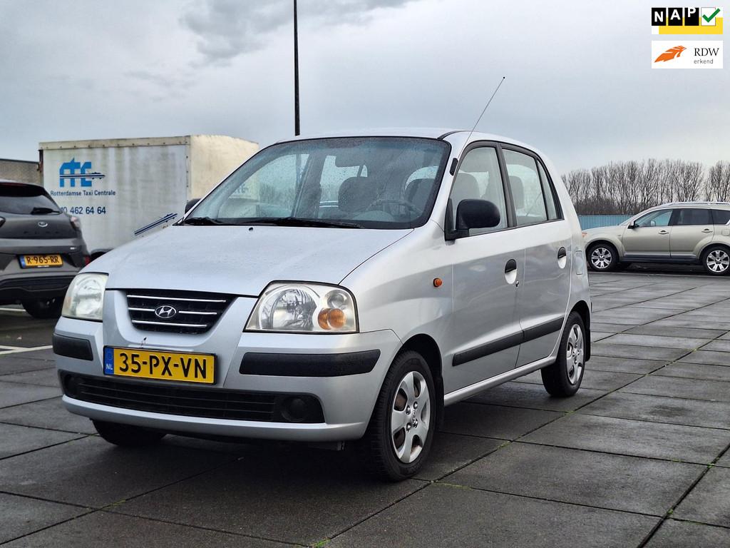 Hyundai Atos €1450,-1.1i Active Prime 89.000 Kms Apk 2026, Auto's, Hyundai, Voorwielaandrijving, Stof, Gebruikt, 31 €/maand