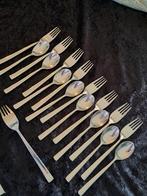 Gero Zilmeta gebaksvorkjes en lepeltjes, nieuw logo, Antiek en Kunst, Antiek | Bestek, Ophalen of Verzenden