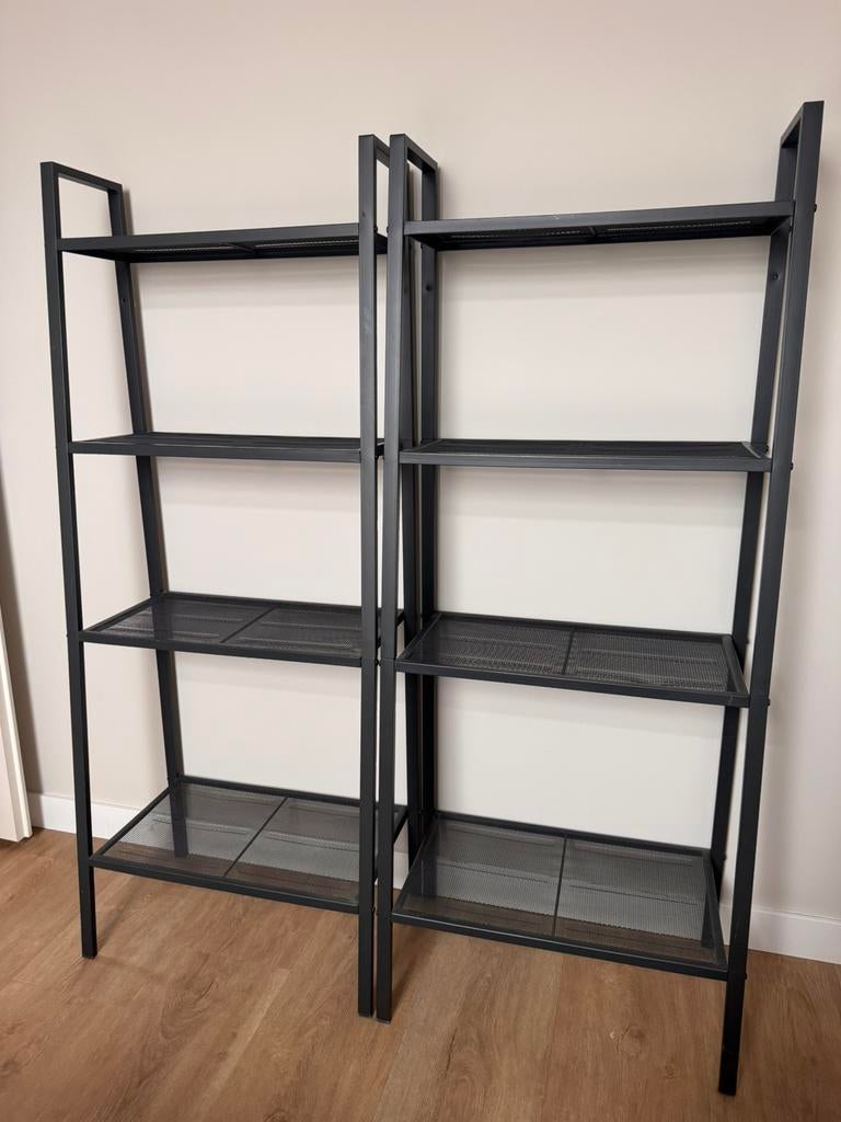 2X IKEA LERBERG stellingkast (nieuwstaat), Ophalen of Verzenden, Zo goed als nieuw