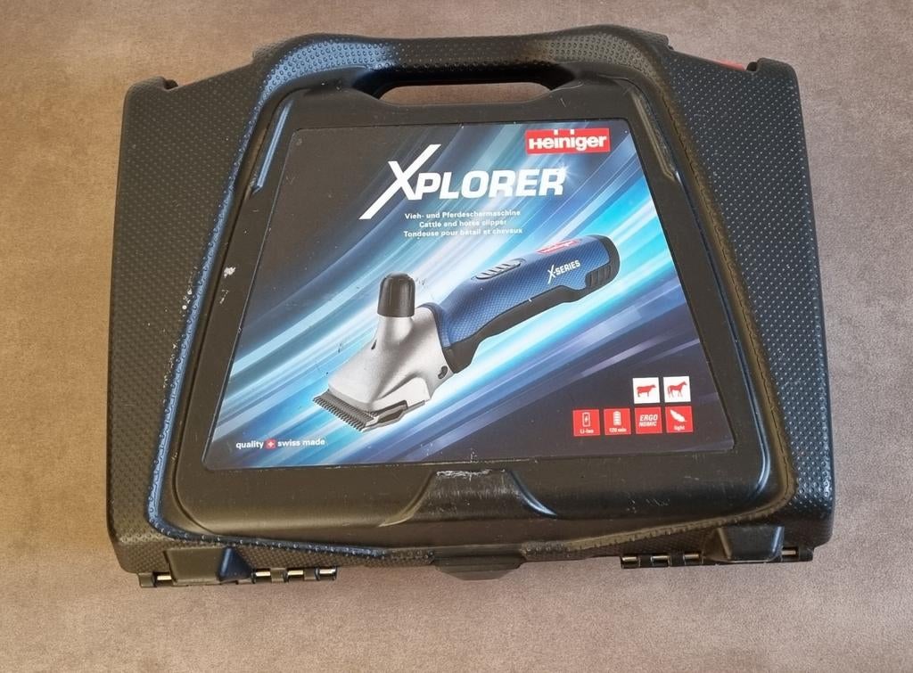 Scheerapparaat Paard en Rund - Xplorer - Heiniger, Ophalen of Verzenden, Zo goed als nieuw