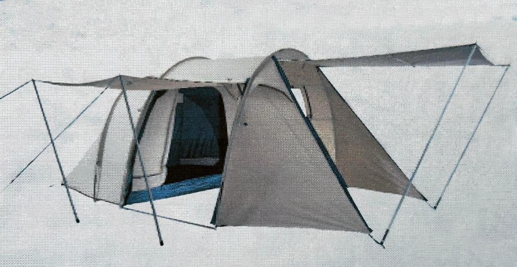 Nomad Masai 2 Air (2 persoons, zandkleurig), Caravans en Kamperen, Tenten, Ophalen, Gebruikt, Tot en met 2