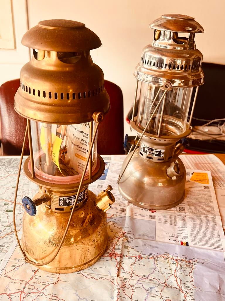 2x nieuwe Petromax 829/500cp rapid lampen, Ophalen