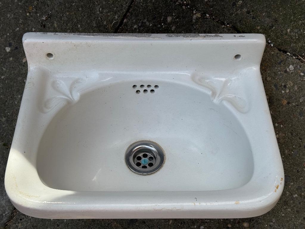 Antieke wastafel, Ophalen of Verzenden