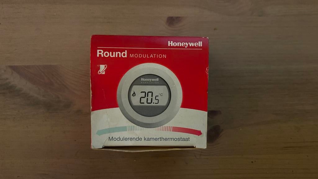 Honeywell Round Modulation Kamerthermostaat, Doe-het-zelf en Verbouw, Thermostaten, Ophalen of Verzenden, Gebruikt