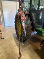 Kettingtakel/ rateltakel Nitchi 3 ton.!! Onverwoestbaar!!!, Ophalen, Gebruikt, Handmatig