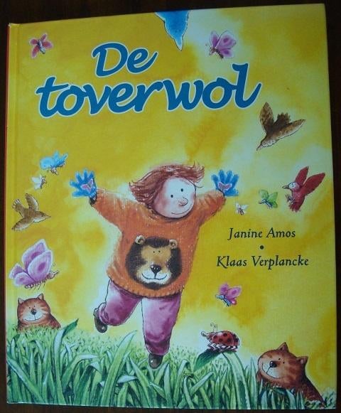 De toverwol - Janine Amos & Klaas Verplancke - hc, Boeken, Fictie algemeen, Janine Amos & Klaas Verplancke, Ophalen of Verzenden