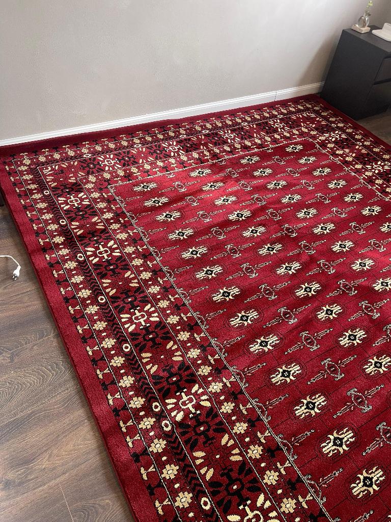 Rood Perzisch tapijt Marrakesh 340x240cm, Ophalen, Perzisch, 200 cm of meer, Rechthoekig