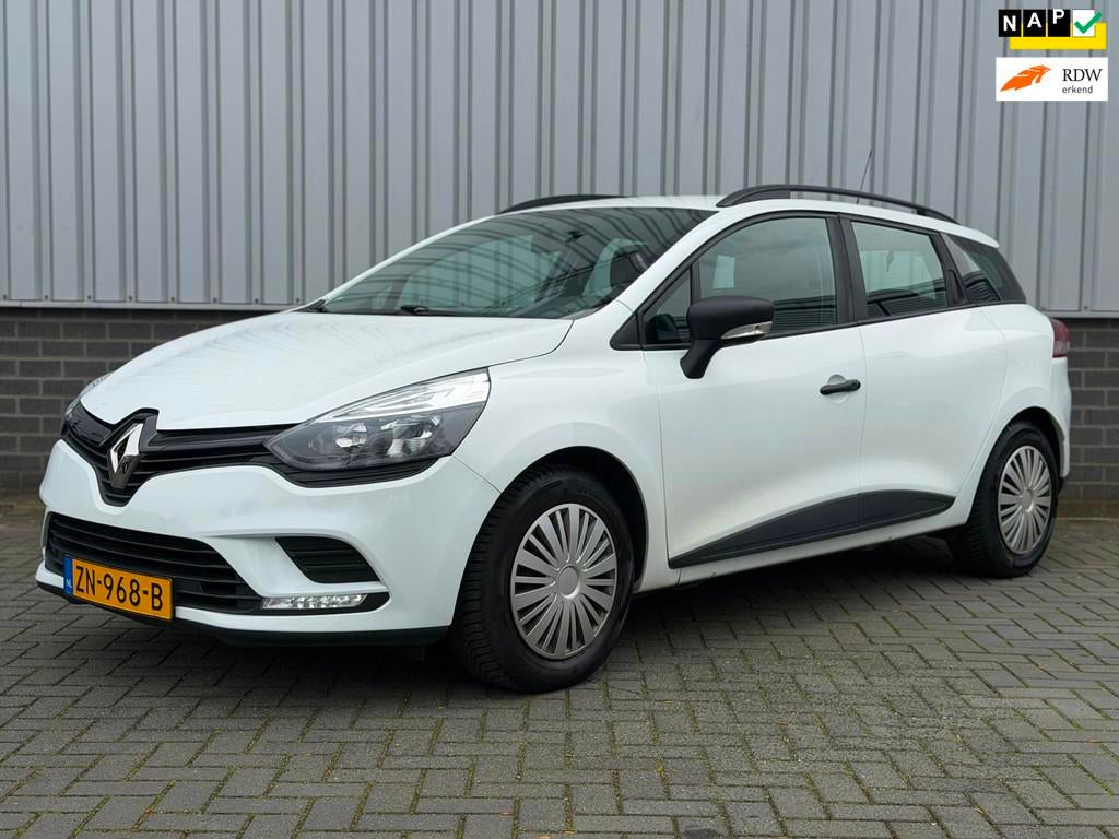 Renault Clio Estate 0.9 TCe Life |Airco|CruiseCtrl|PDC|, Auto's, Voorwielaandrijving, 898 cc, Stof, Gebruikt