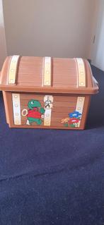 Speelgoed kist, opbergkist/piraten kist kunststof 29x39, Ophalen, Zo goed als nieuw, Overige typen