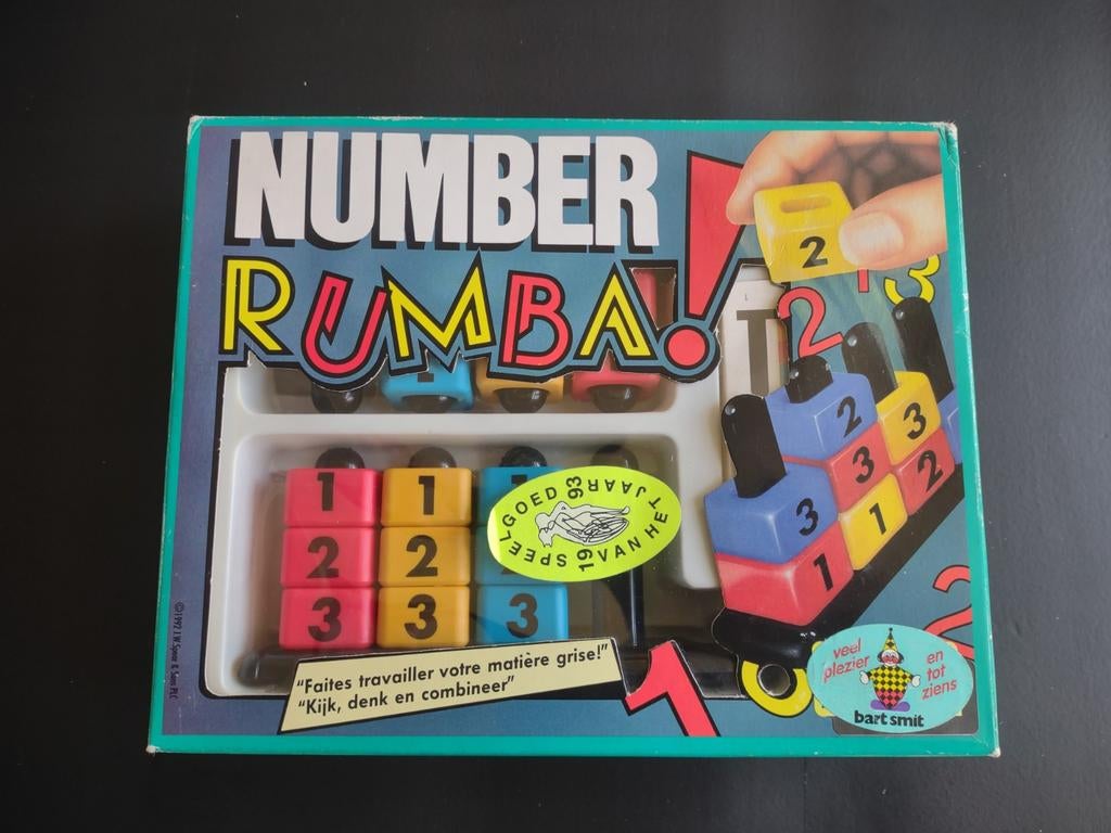 Number Rumba - kaarten nog in folie! - Spear's Games, Een of twee spelers, Ophalen of Verzenden, Nieuw, Spear's Games