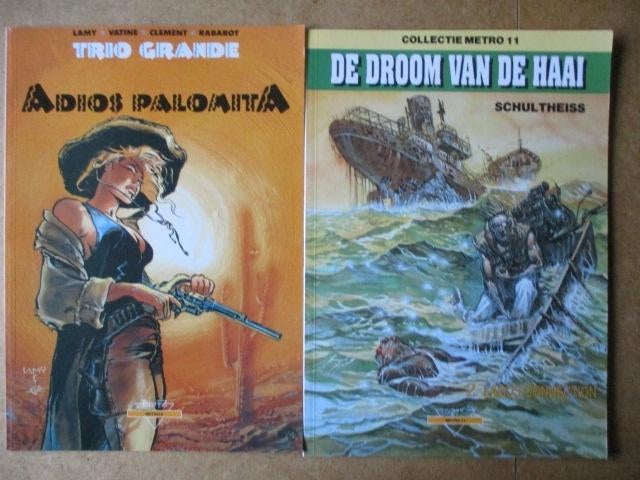 adv8416 metro collectie, Eén stripboek, Ophalen, Gelezen