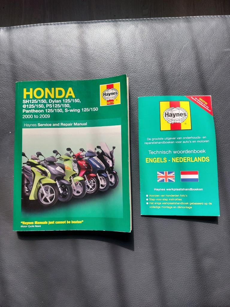 WERKPLAATSHANDBOEK HONDA DYLAN, Ophalen of Verzenden, Gelezen, Haynes, Merk of Model