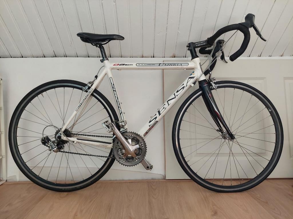 Racefiets Sensa Umbria, Fietsen en Brommers, Fietsen | Racefietsen, Gebruikt, Aluminium, Meer dan 20 versnellingen, 53 tot 57 cm