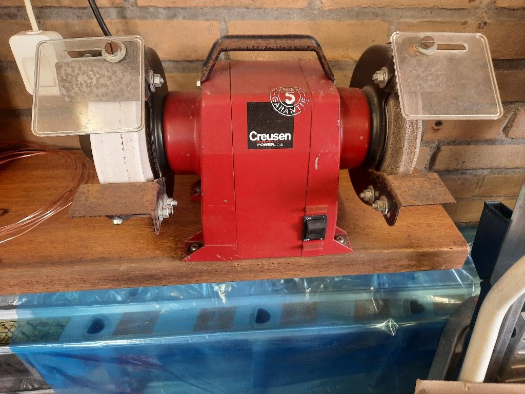 slijpmachine, Doe-het-zelf en Verbouw, Gereedschap | Slijpmachines, Verzenden, Minder dan 700 watt, Werkbankslijpmachine