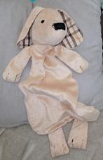 Achmea lichtbruine lange hond knuffel., Ophalen of Verzenden, Zo goed als nieuw, Hond